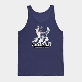 CartoonClub Border Collie - Merle Tank Top